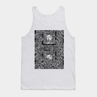 Ocean Wave Personification Tank Top